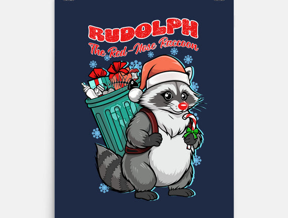 Rudolph The Red Nose Raccoon