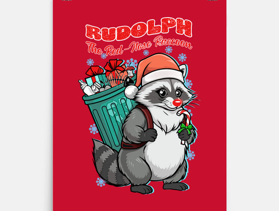 Rudolph The Red Nose Raccoon