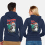 Rudolph The Red Nose Raccoon-Unisex-Zip-Up-Sweatshirt-palmstreet