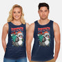 Rudolph The Red Nose Raccoon-Unisex-Basic-Tank-palmstreet