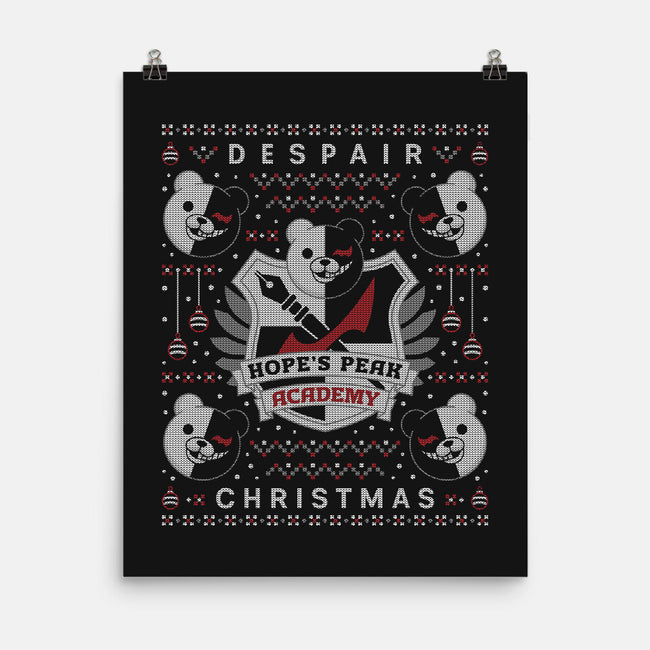 Hopes Peak Academy Christmas-None-Matte-Poster-LAGELANTEE