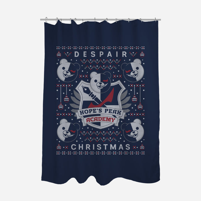 Hopes Peak Academy Christmas-None-Polyester-Shower Curtain-LAGELANTEE