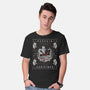 Hopes Peak Academy Christmas-Mens-Basic-Tee-LAGELANTEE