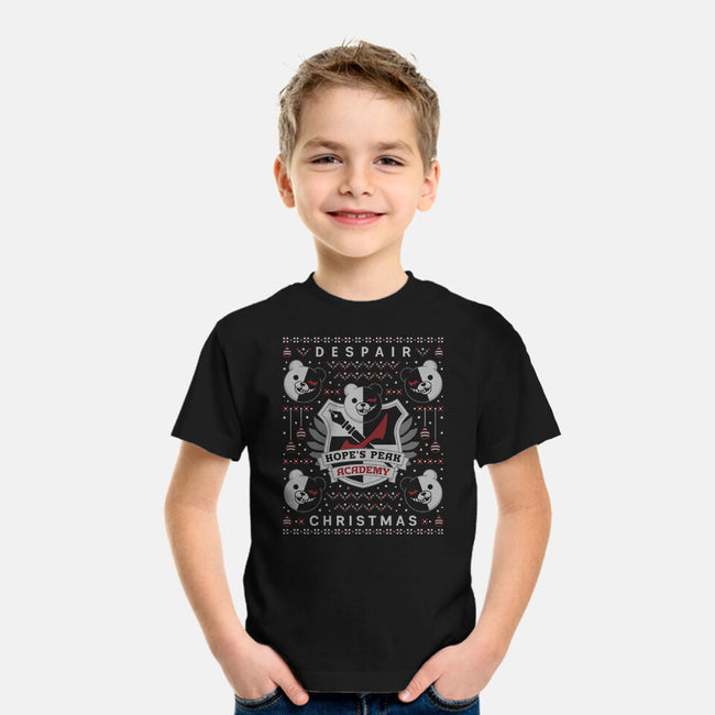 Hopes Peak Academy Christmas-Youth-Basic-Tee-LAGELANTEE