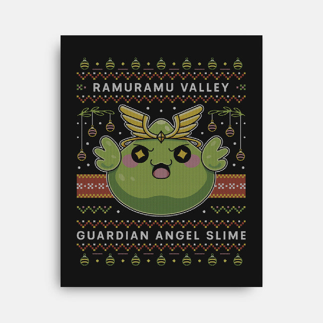 Ramuramu Valley Ugly Sweater-None-Stretched-Canvas-LAGELANTEE