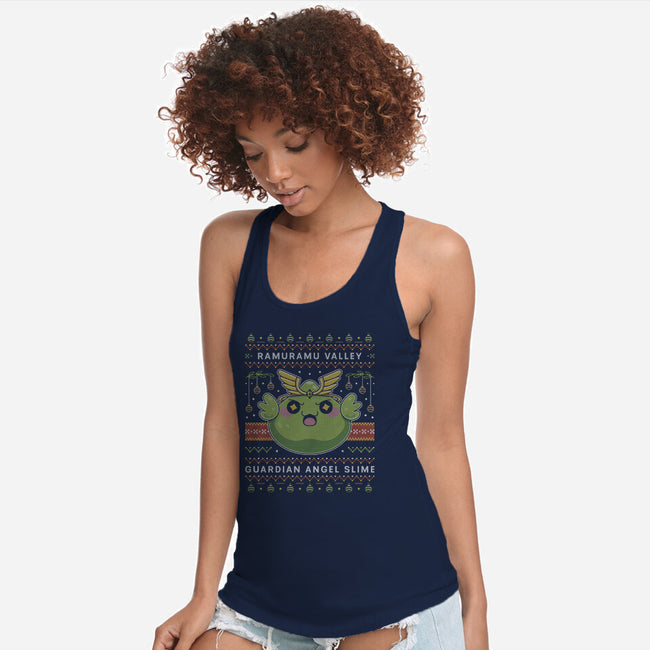 Ramuramu Valley Ugly Sweater-Womens-Racerback-Tank-LAGELANTEE