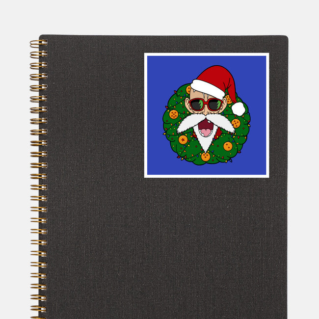 Master Santa-None-Glossy-Sticker-Alexhefe