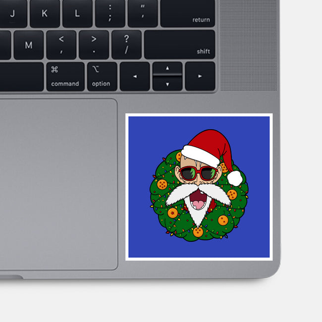 Master Santa-None-Glossy-Sticker-Alexhefe