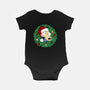 Rockoing Around The Christmas Tree-Baby-Basic-Onesie-Alexhefe