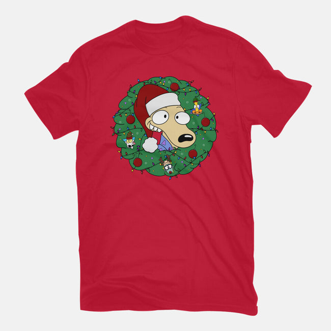 Rockoing Around The Christmas Tree-Youth-Basic-Tee-Alexhefe