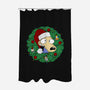 Rockoing Around The Christmas Tree-None-Polyester-Shower Curtain-Alexhefe