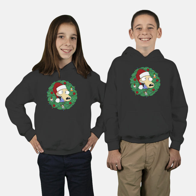 Rockoing Around The Christmas Tree-Youth-Pullover-Sweatshirt-Alexhefe