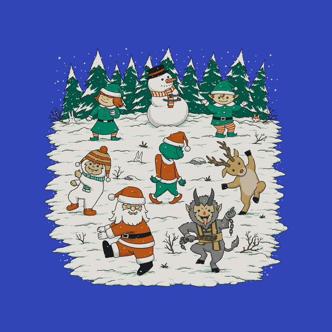 Christmas Dance-None-Polyester-Shower Curtain-pigboom