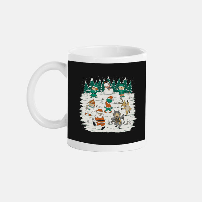 Christmas Dance-None-Mug-Drinkware-pigboom