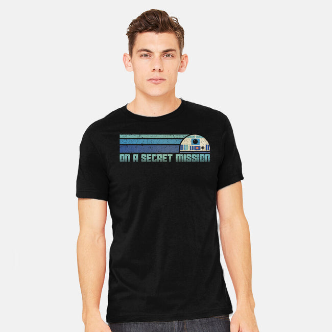 On A Secret Mission-Mens-Heavyweight-Tee-kg07