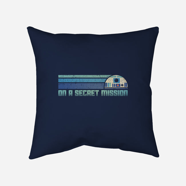 On A Secret Mission-None-Removable Cover w Insert-Throw Pillow-kg07