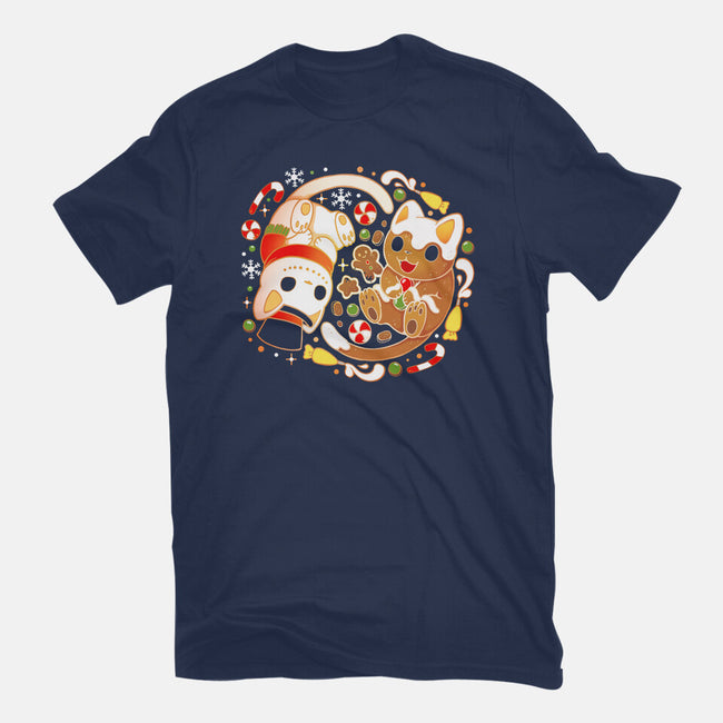 Ginger Snow Cats-Mens-Premium-Tee-Vallina84