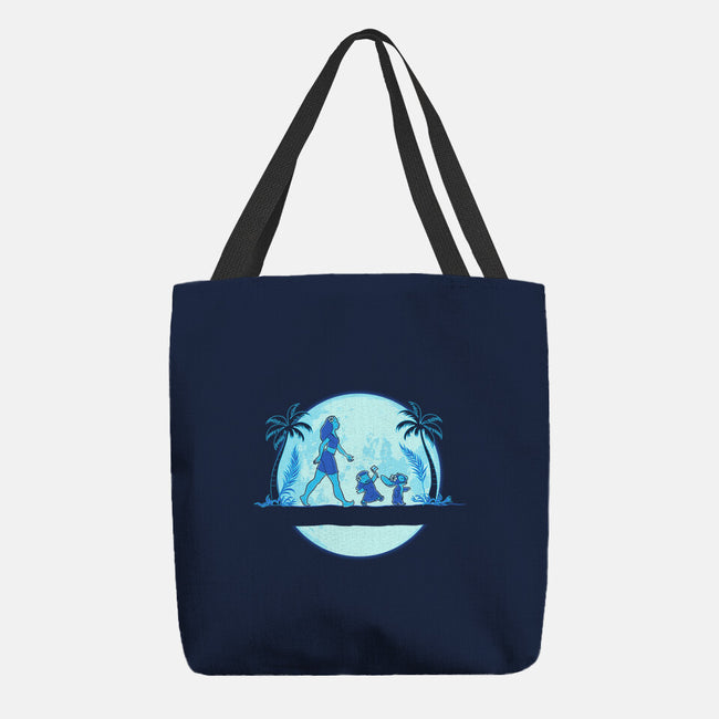 Aloha Ohana-None-Basic Tote-Bag-naomori