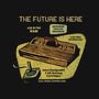 The Future Is Here-Unisex-Kitchen-Apron-kg07