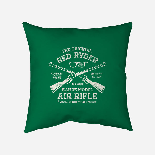 Red Ryder Air Rifle-None-Removable Cover w Insert-Throw Pillow-kg07