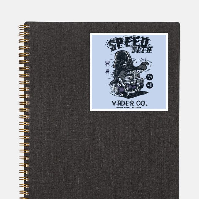 Speed Sith-None-Glossy-Sticker-Arinesart