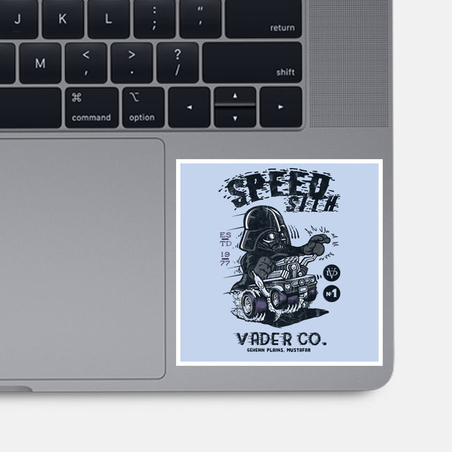 Speed Sith-None-Glossy-Sticker-Arinesart