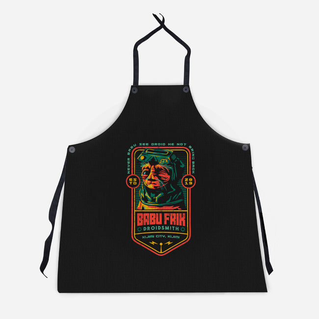 Babu Frik Droidsmith-Unisex-Kitchen-Apron-Arinesart