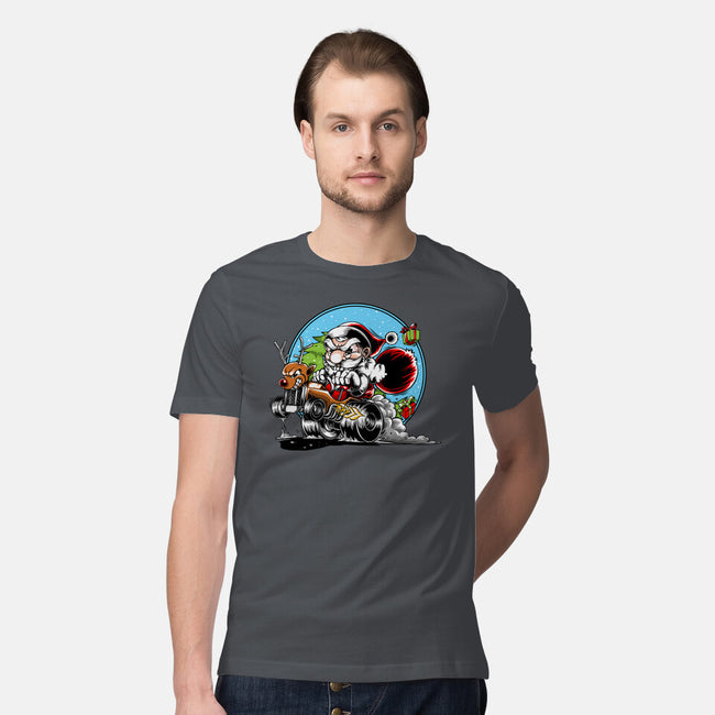 Let's Go Santa-Mens-Premium-Tee-joerawks