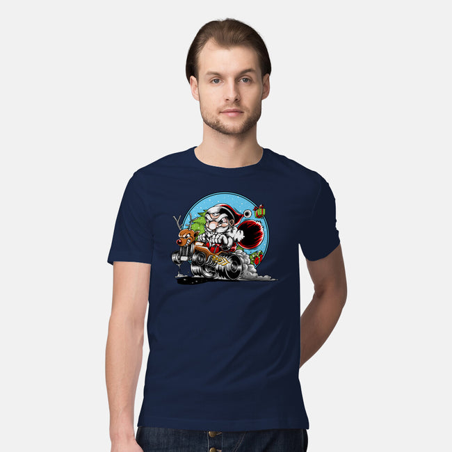 Let's Go Santa-Mens-Premium-Tee-joerawks