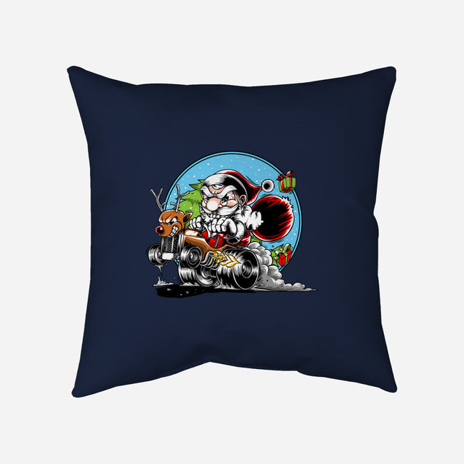 Let's Go Santa-None-Removable Cover w Insert-Throw Pillow-joerawks