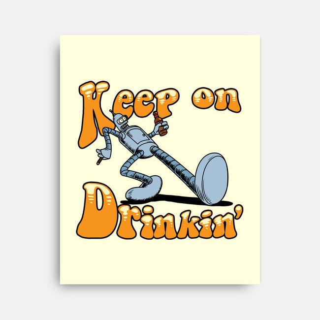 Keep On Drinkin-None-Stretched-Canvas-joerawks