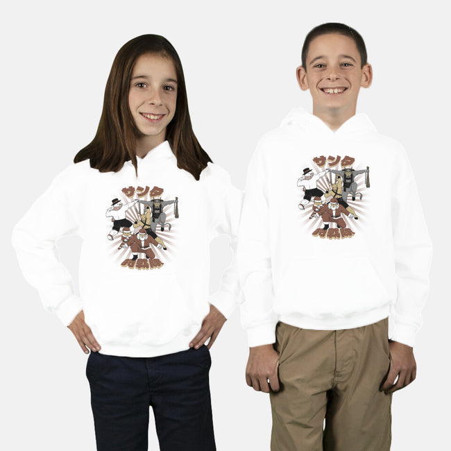 Santa Force-Youth-Pullover-Sweatshirt-pigboom