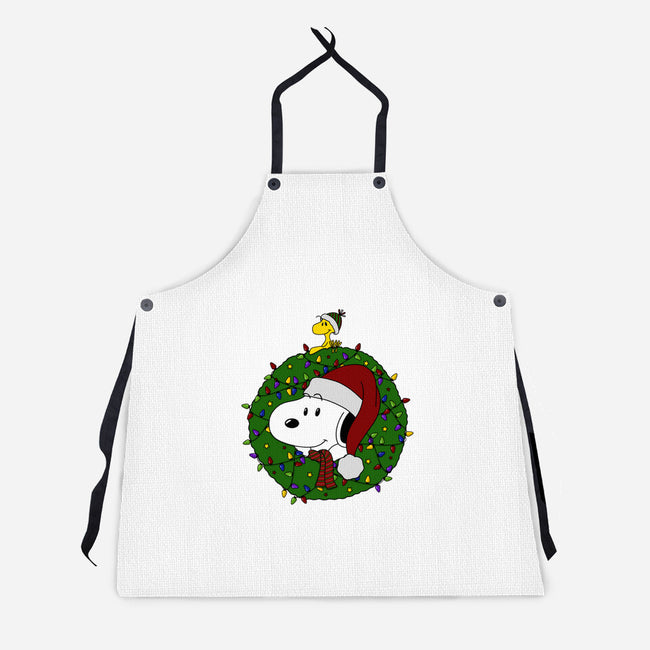 Merry Christmasnuts-Unisex-Kitchen-Apron-Alexhefe