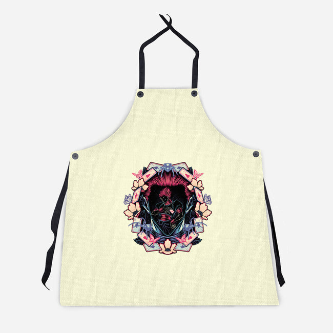 Enigmatic Magician-Unisex-Kitchen-Apron-glitchygorilla