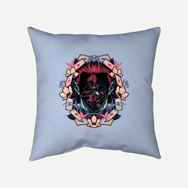 Enigmatic Magician-None-Removable Cover w Insert-Throw Pillow-glitchygorilla