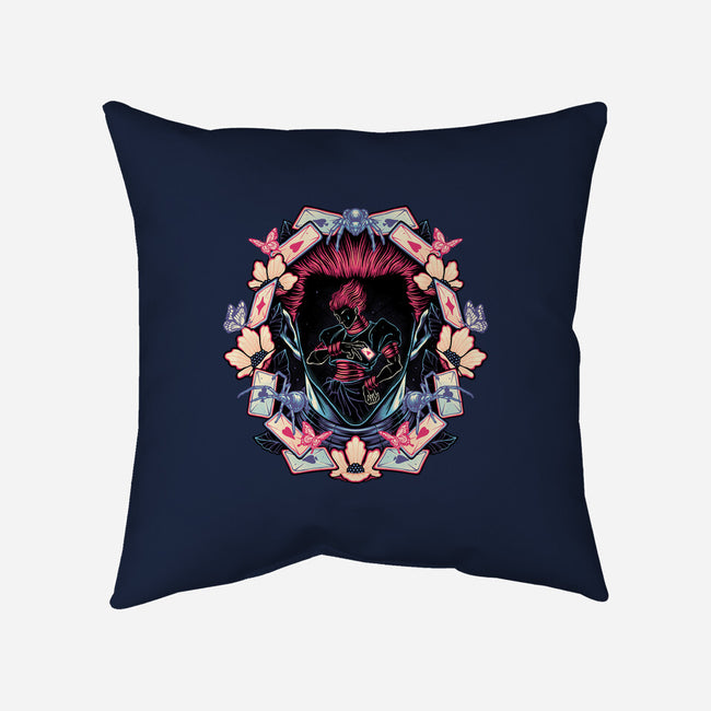 Enigmatic Magician-None-Removable Cover w Insert-Throw Pillow-glitchygorilla