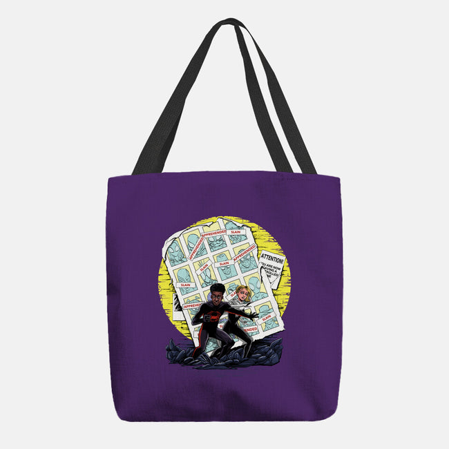 Days Of Spider Past-None-Basic Tote-Bag-zascanauta