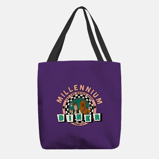 Millennium Diner-None-Basic Tote-Bag-milasneeze