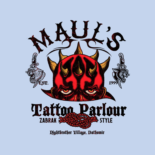 Maul's Tattoo Parlour-None-Removable Cover w Insert-Throw Pillow-Arinesart