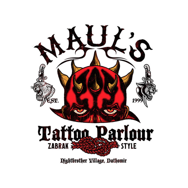 Maul's Tattoo Parlour-None-Matte-Poster-Arinesart