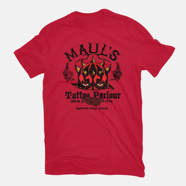 Maul's Tattoo Parlour-Mens-Basic-Tee-Arinesart