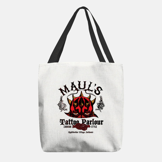 Maul's Tattoo Parlour-None-Basic Tote-Bag-Arinesart