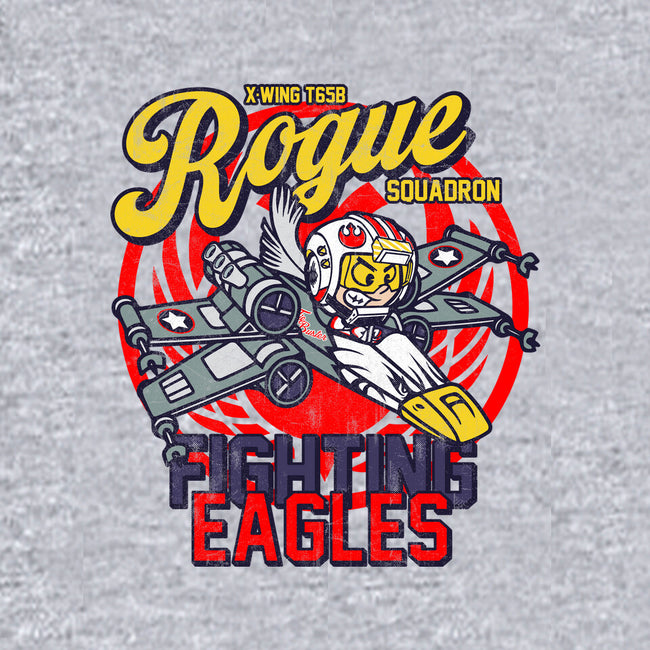 Fighting Eagles-Mens-Heavyweight-Tee-Arinesart