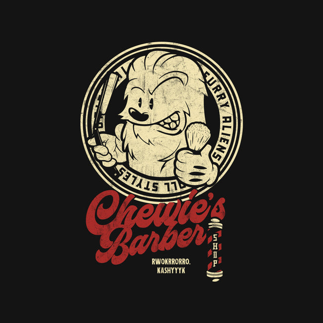 Chewie's Barber Shop-None-Glossy-Sticker-Arinesart