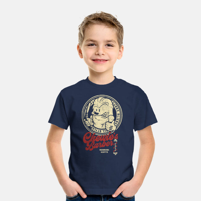 Chewie's Barber Shop-Youth-Basic-Tee-Arinesart