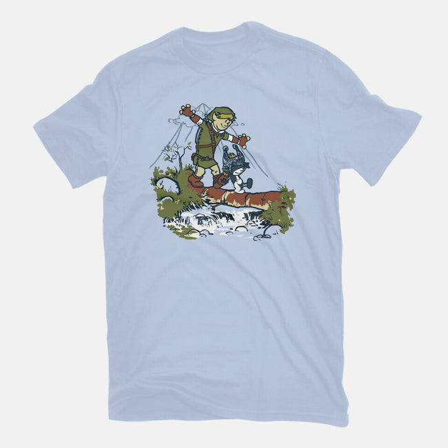 Link And Midna-Mens-Basic-Tee-Arinesart