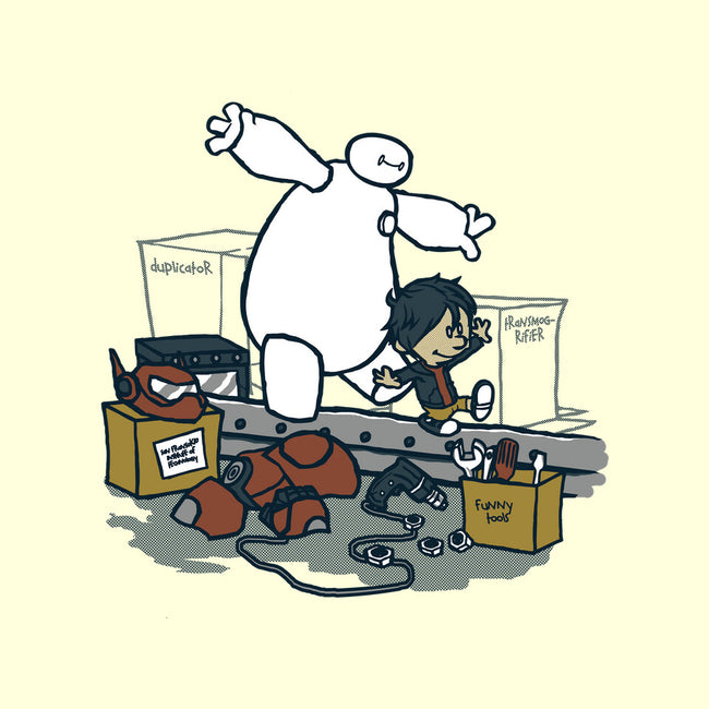 Hiro And Baymax-None-Polyester-Shower Curtain-Arinesart