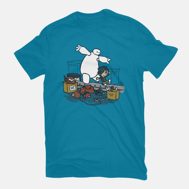 Hiro And Baymax-Unisex-Basic-Tee-Arinesart