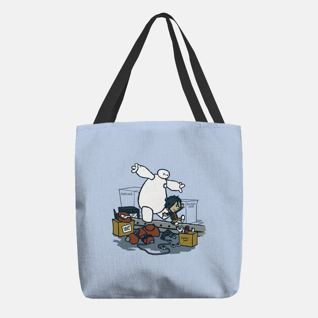 Hiro And Baymax-None-Basic Tote-Bag-Arinesart