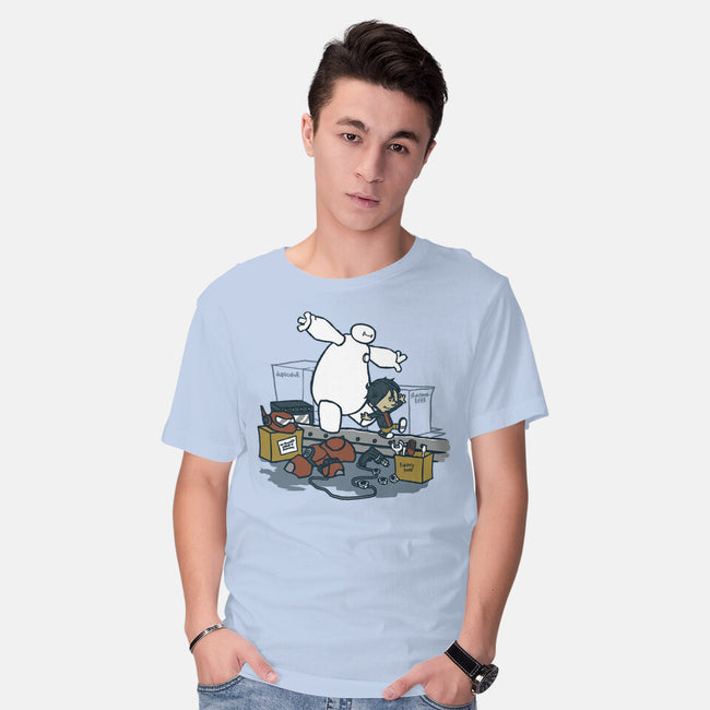 Hiro And Baymax-Mens-Basic-Tee-Arinesart